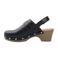a.n.a Greenfield Womens Round Clogs
