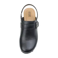 a.n.a Greenfield Womens Round Clogs