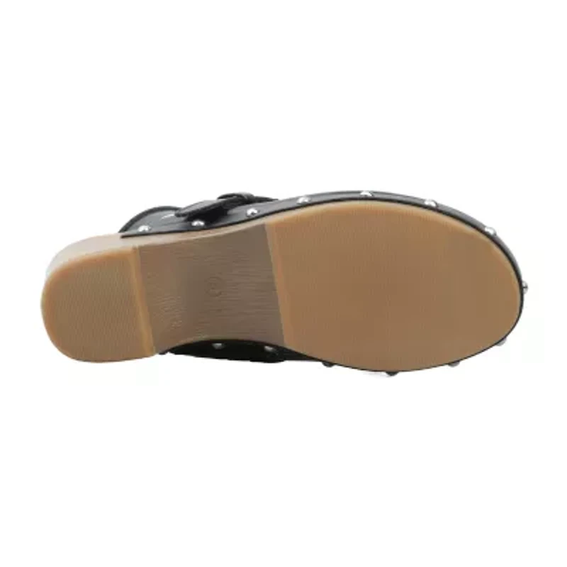 a.n.a Greenfield Womens Round Clogs