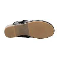 a.n.a Greenfield Womens Round Clogs