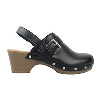 a.n.a Greenfield Womens Round Clogs