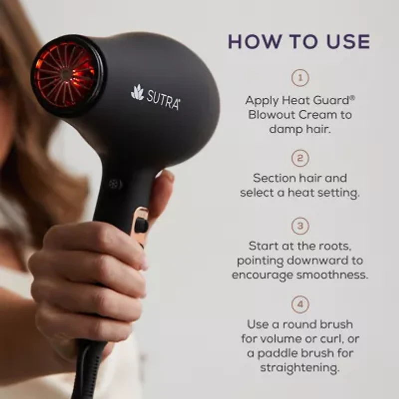 SUTRA® BEAUTY Bd Infrared - Ac Motor Hair Dryer