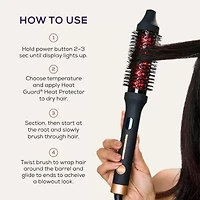 SUTRA® BEAUTY Infrared  1 1/4" Hot Air Brush