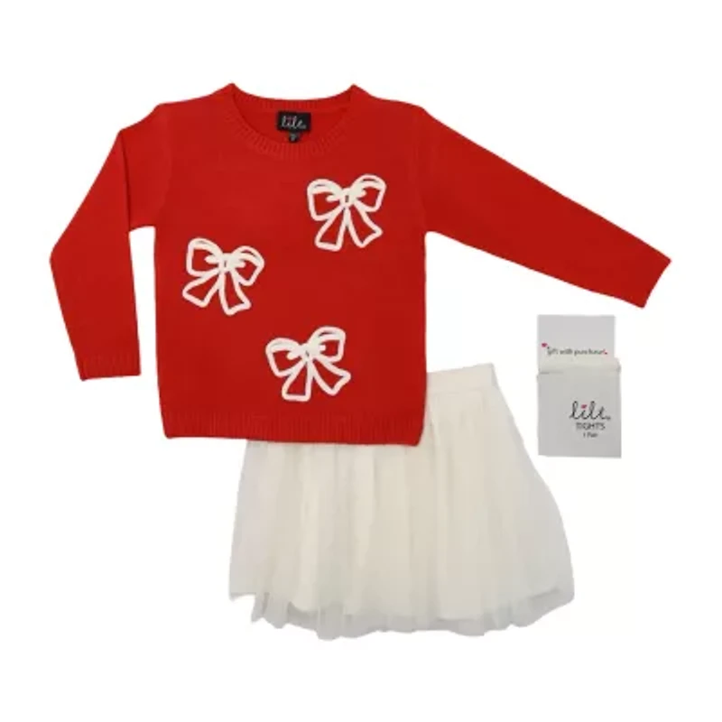 Lilt Toddler Girls 2-pc. Skirt Set