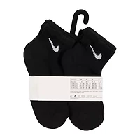 Nike Little & Big Kid Boys 6 Pair Quarter Ankle Socks