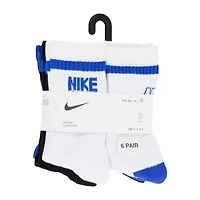 Nike Little & Big Kid Boys 6 Pair Crew Socks