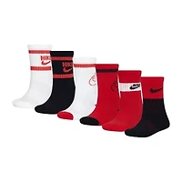 Nike Little & Big Kid Boys 6 Pair Crew Socks