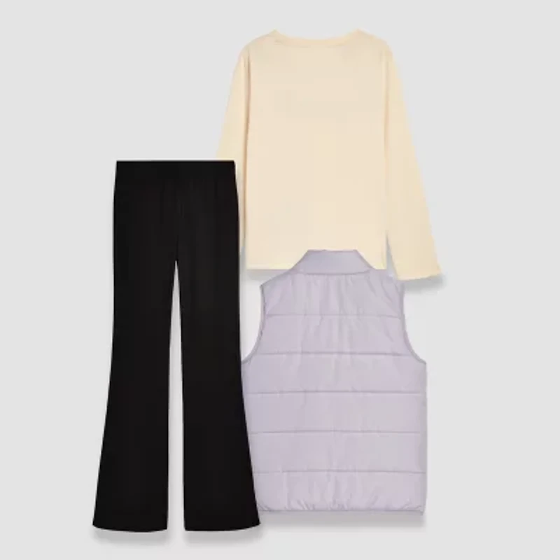 PUMA Big Kid Girls 3-pc. Pant Set