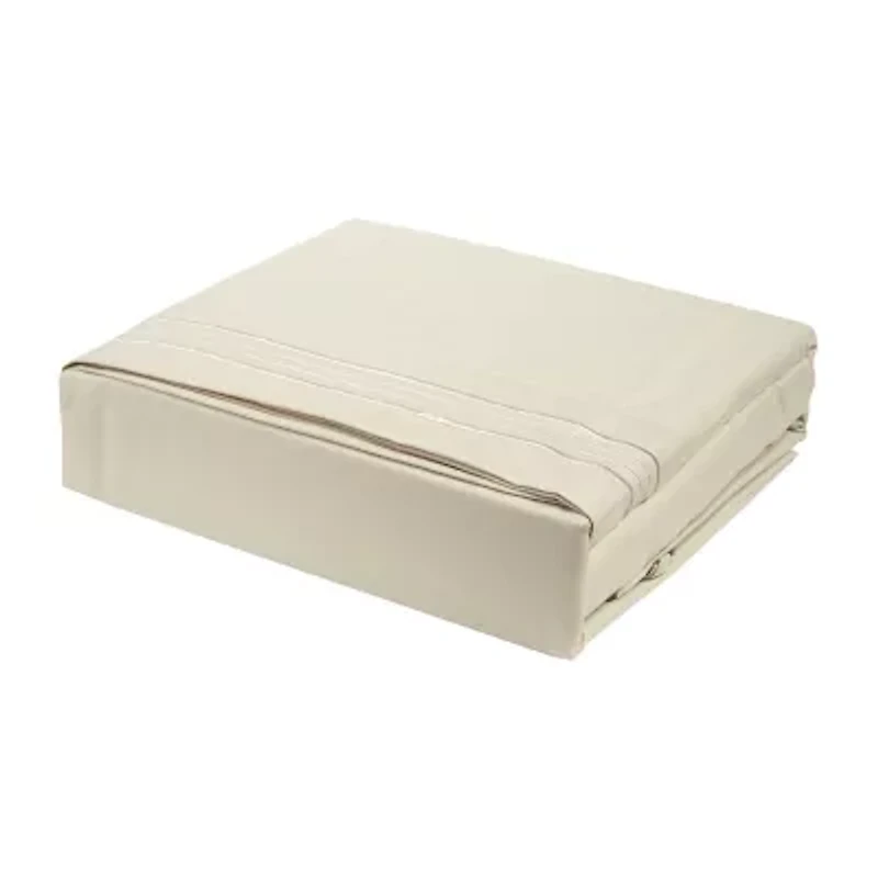 Linum Home Textiles 1800 Tc Microfiber Sheet Set & Pillowcases Wrinkle Resistant Deep Pocket
