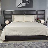 Linum Home Textiles 1800 Tc Microfiber Sheet Set & Pillowcases Wrinkle Resistant Deep Pocket