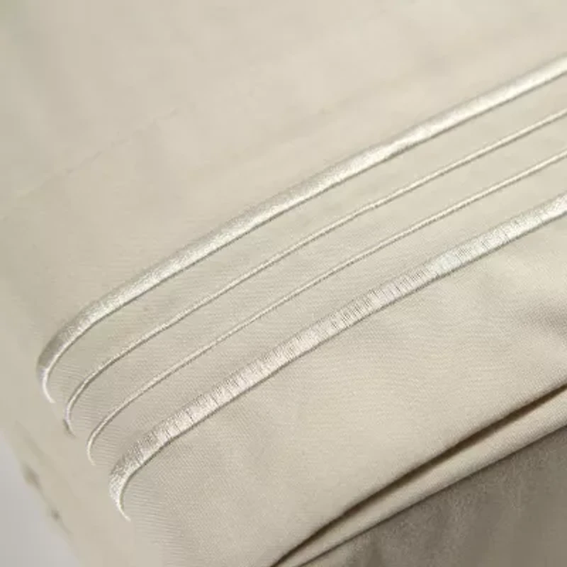 Linum Home Textiles 1800 Tc Microfiber Sheet Set & Pillowcases Wrinkle Resistant Deep Pocket