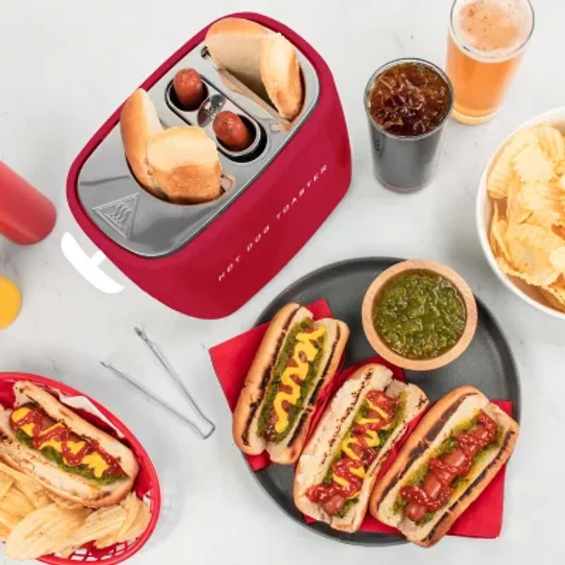 Nostalgia Retro Hot Dog Toaster