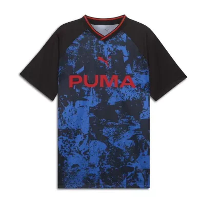 PUMA Essential Mens Short Sleeve Moisture Wicking Jersey