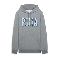 PUMA Mens Long Sleeve Fleece Active Hoodie