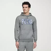 PUMA Mens Long Sleeve Fleece Active Hoodie