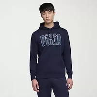 PUMA Mens Long Sleeve Fleece Active Hoodie