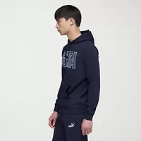 PUMA Mens Long Sleeve Fleece Active Hoodie