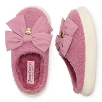 Juicy Couture Chou With Bow Gift Boxed Womens Slip-On Slippers
