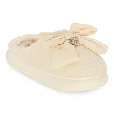 Juicy Couture Chou With Bow Gift Boxed Womens Slip-On Slippers