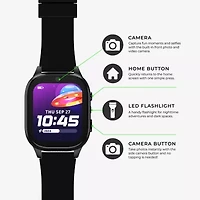 Itouch Playzoom Boys Black Smart Watch Pz4s01-G04