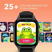 Itouch Playzoom Boys Black Smart Watch Pz4s01-G04