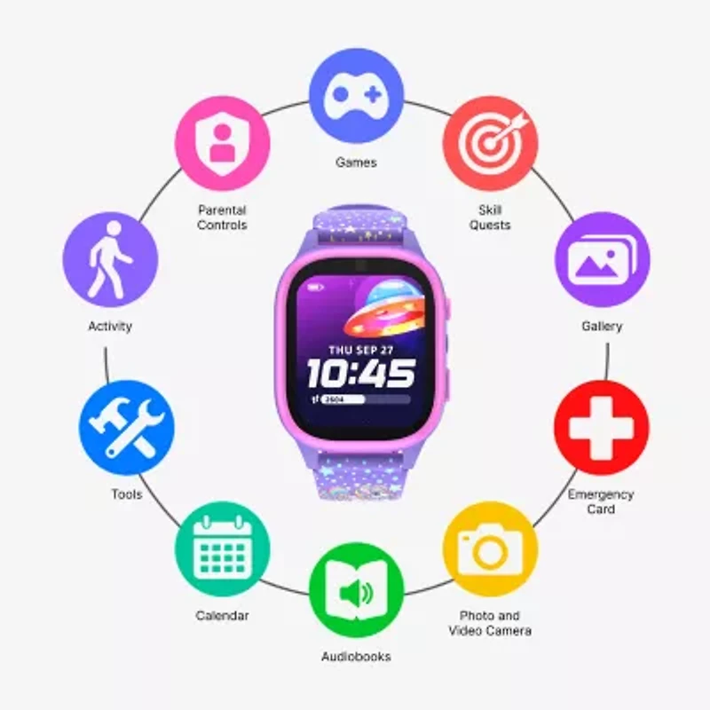 Itouch Girls Pink Smart Watch Pz4s04-M01