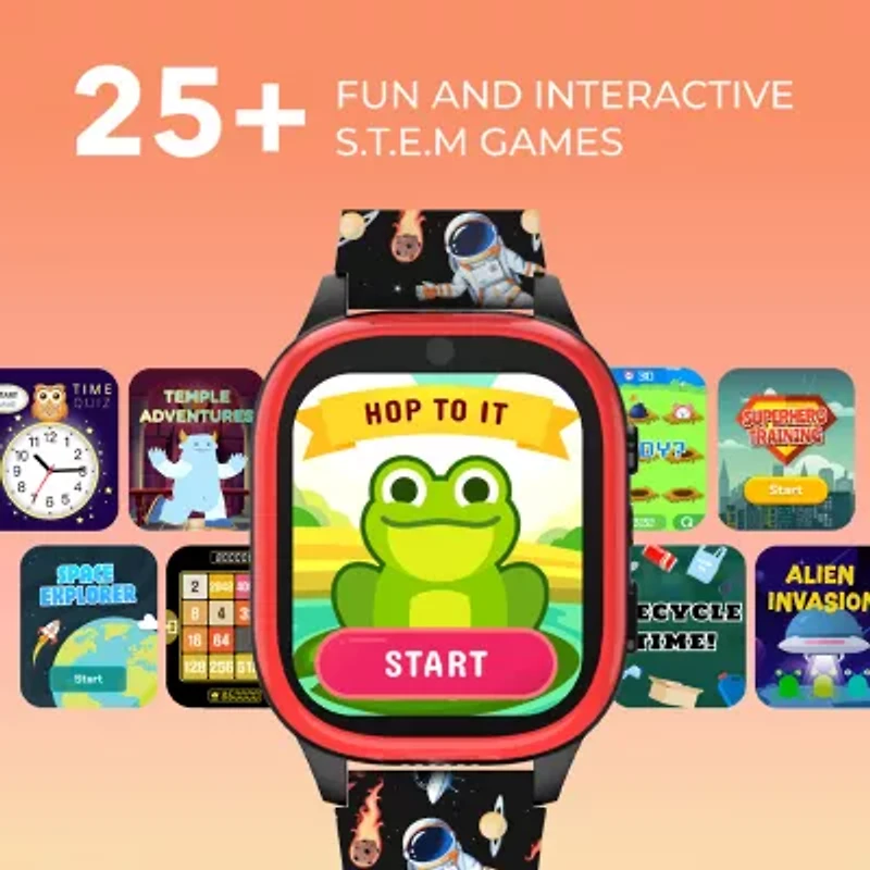 Itouch Playzoom Boys Red Smart Watch Pz4s11-G01