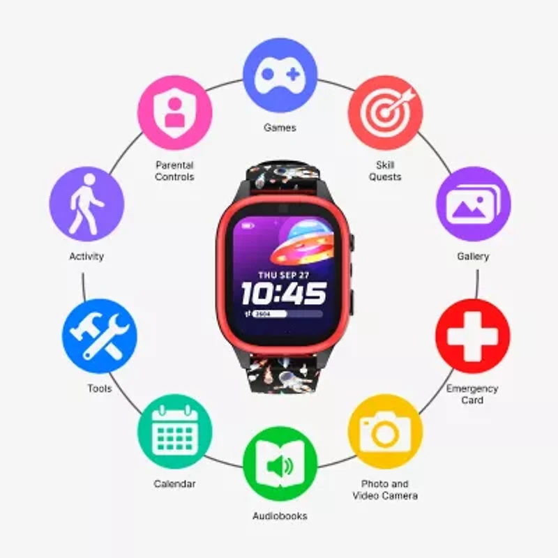 Itouch Playzoom Boys Red Smart Watch Pz4s11-G01