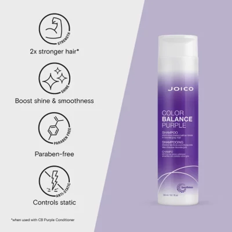 Joico Color Balance Purple Shampoo 10.1 oz.