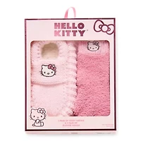 Womens Multi-Pack 2 Pair Hello Kitty Slipper Socks
