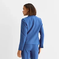 Black Label by Evan-Picone Womens Classic Fit Suit Jacket