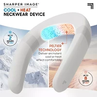 Sharper Image® Cool + Heat Neckwear Device