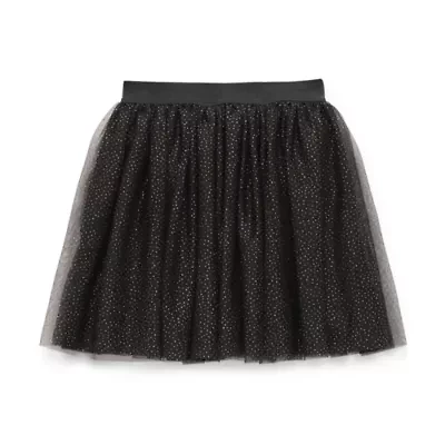 Jingle Ball Girls Mid Rise Mini Skater Skirt
