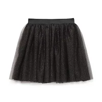 Jingle Ball Girls Mid Rise Mini Skater Skirt
