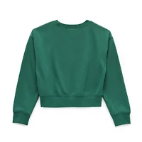 Jingle Ball Womens Round Neck Long Sleeve Sweatshirt