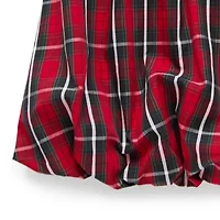 Jingle Ball Girls Sleeveless Plaid Empire Waist Dress