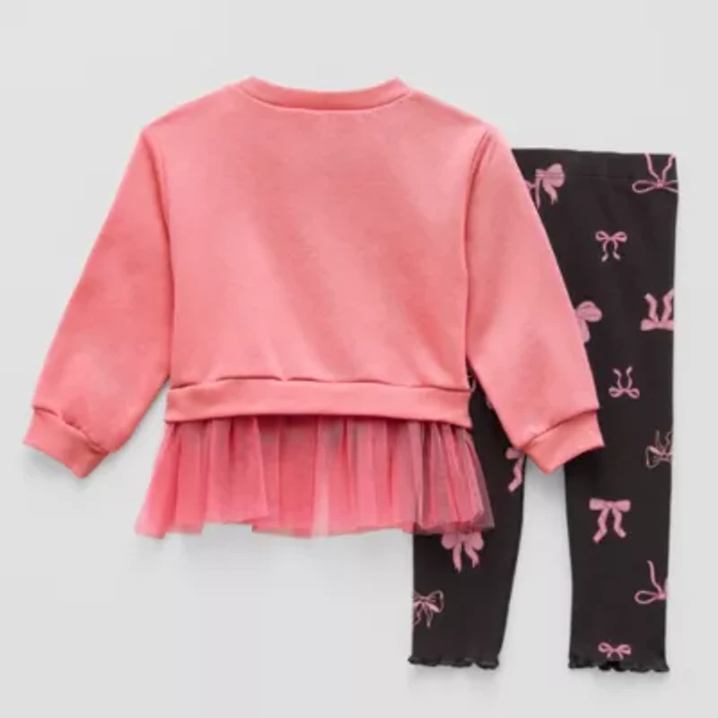Disney Baby Girls 2-pc. Minnie Mouse Pant Set