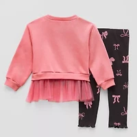 Disney Baby Girls 2-pc. Minnie Mouse Pant Set