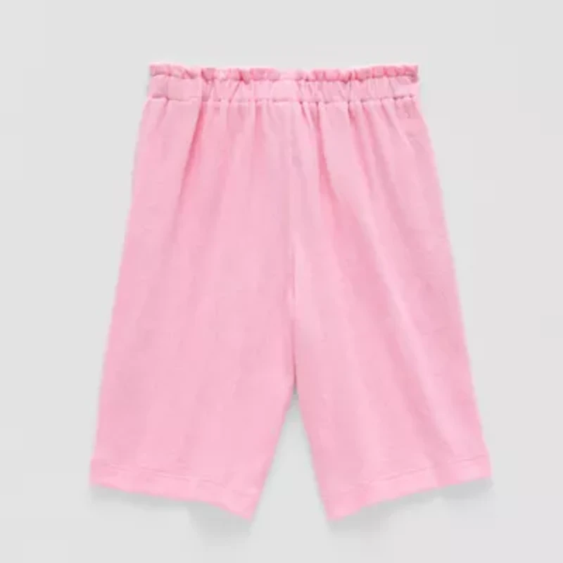 Okie Dokie Baby Girls Wide Leg Regular Fit Pull-On Pant
