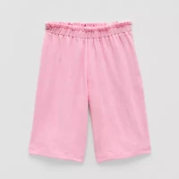 Okie Dokie Baby Girls Wide Leg Regular Fit Pull-On Pant