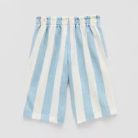 Okie Dokie Baby Girls Wide Leg Regular Fit Pull-On Pant