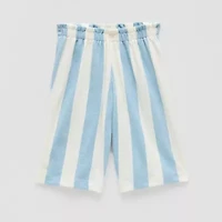 Okie Dokie Baby Girls Wide Leg Regular Fit Pull-On Pant