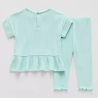 Okie Dokie Baby Girls 2-pc. Pant Set