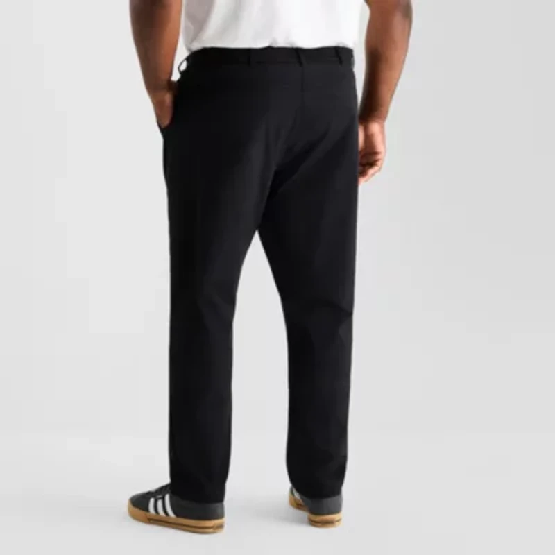 Stylus Mens Slim Fit Big and Tall Flat Front Pant