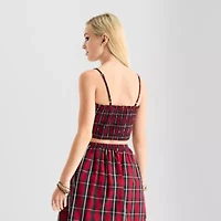 Jingle Ball Womens Juniors Sleeveless Camisole