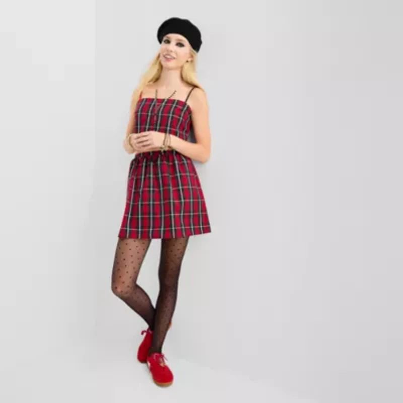 Jingle Ball Womens Juniors Sleeveless Camisole