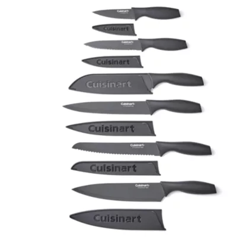 Cuisinart Advantage Matte Black 12-Pc. Knife Set