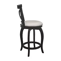 Hillsdale House Ellendale Counter Height Upholstered Swivel Bar Stool