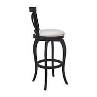 Hillsdale House Ellendale Upholstered Swivel Bar Stool