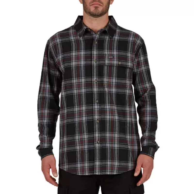 Smiths Workwear Mens Long Sleeve Regular Fit Flannel Shirt